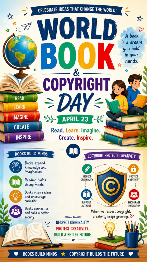 World Book and Copyright Day Celebration – April 23